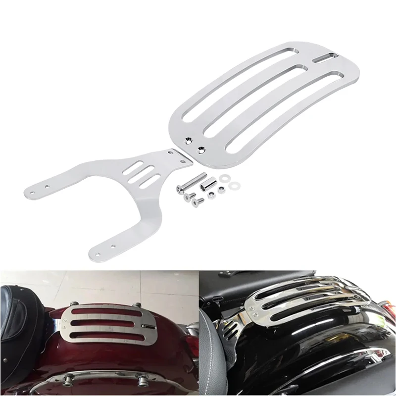 Motorcycle Solo Fender Luggage Rack For Indian Chief Vintage Classic Dark Horse Chieftain Elite Springfield