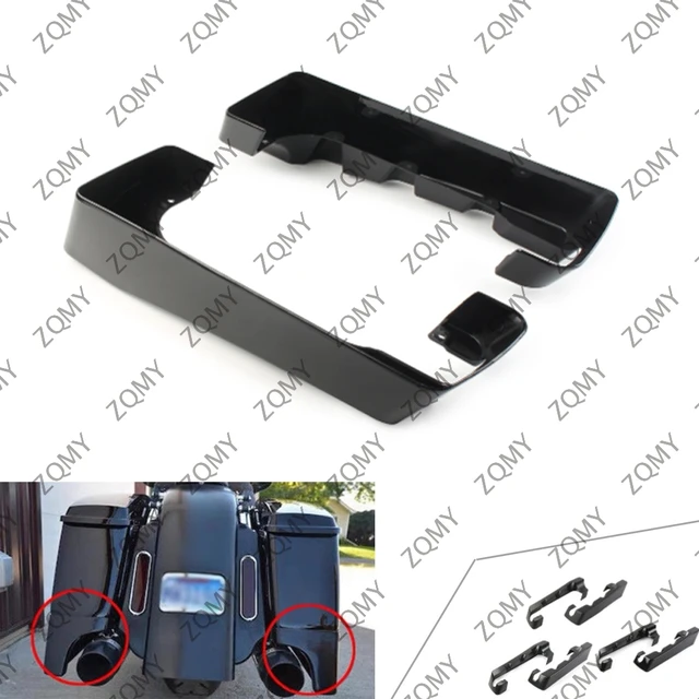 Motocykl 4 "twarde rozciągnięte przedłużenia torby podsiodłowej dla Harley Davidson Touring Road King przemieszczanie się po ulicy 1994-2013 Electra Glide