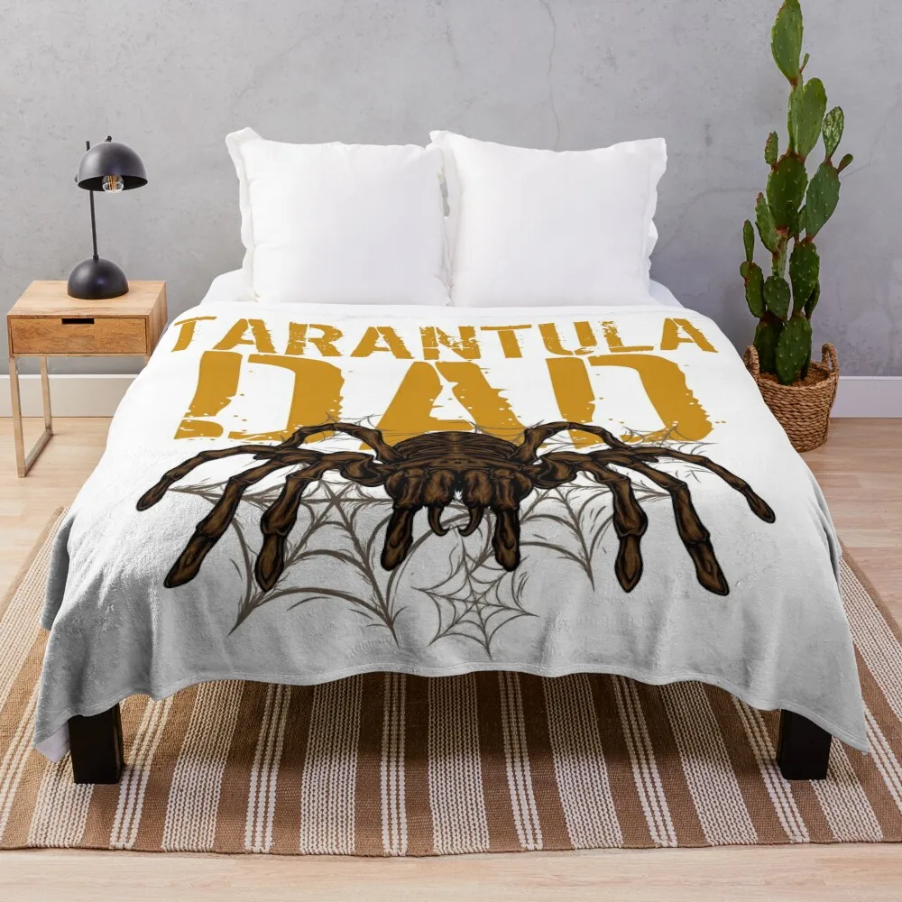 Tarantula Dad Gifts For Father Throw Blanket Giant Sofa decorative Blankets