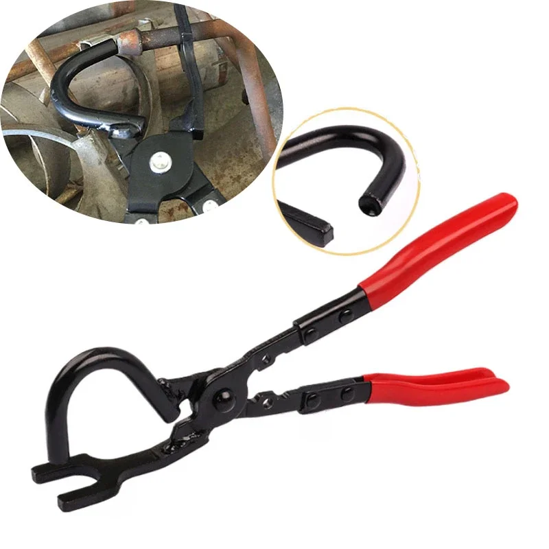 

Pliers Car Exhaust Pipe Rubber Pad Gasket Removal Tools Exhaust Hanger Install Disassembly Puller Tools Auto repair tool
