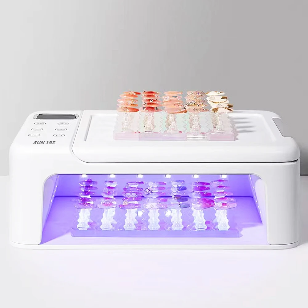 Uv Led Nagellampgel Nagellampje Voor Uv Gel Nagellak 63led Uv Droger Met 5 Timers Professionele Voor Nail Art Home Salon