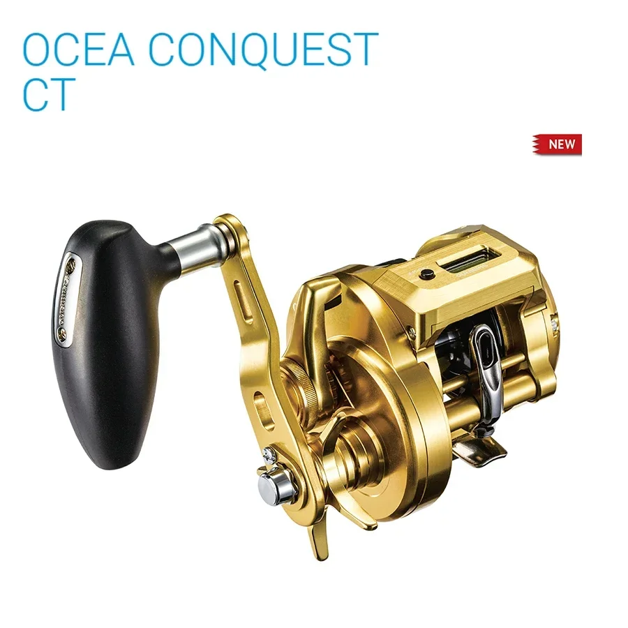 

2018 NEW SHIMANO OCEA CONQUEST CT 300HG 301HG 300PG 301PG Digital Display Fishing Boat Trolling Fishing Reel Made in Japan