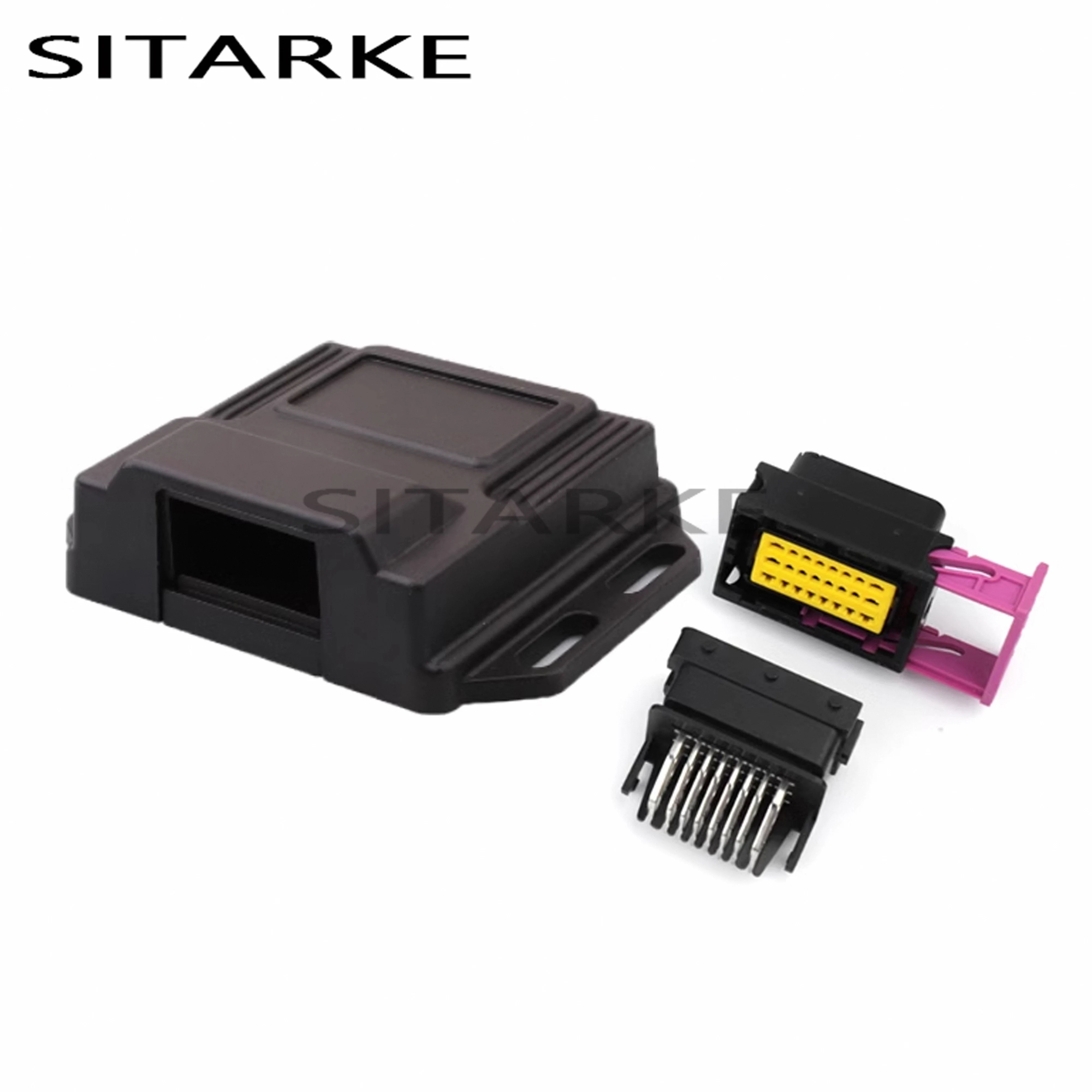 1 Set 24 Pin ECU Automotive Plastic Enclosure Box Case Kit Motor Car LPG CNG Conversion ECU Controller With Auto Connectors - Image 2