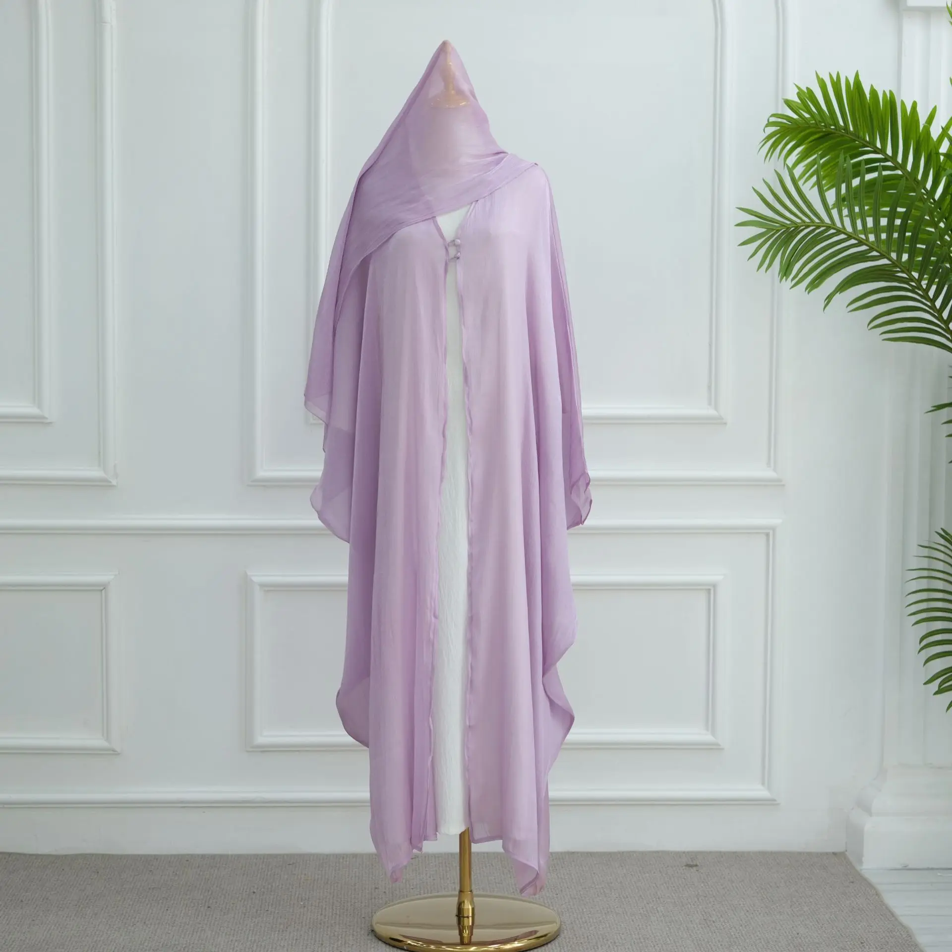 

Muslim Women Hijab Inner Dress Open Abaya 3pcs Set Dubai Kaftan Turkey Arab Robe Kimono Cardigan Islam Clothing Jalabiya Caftan