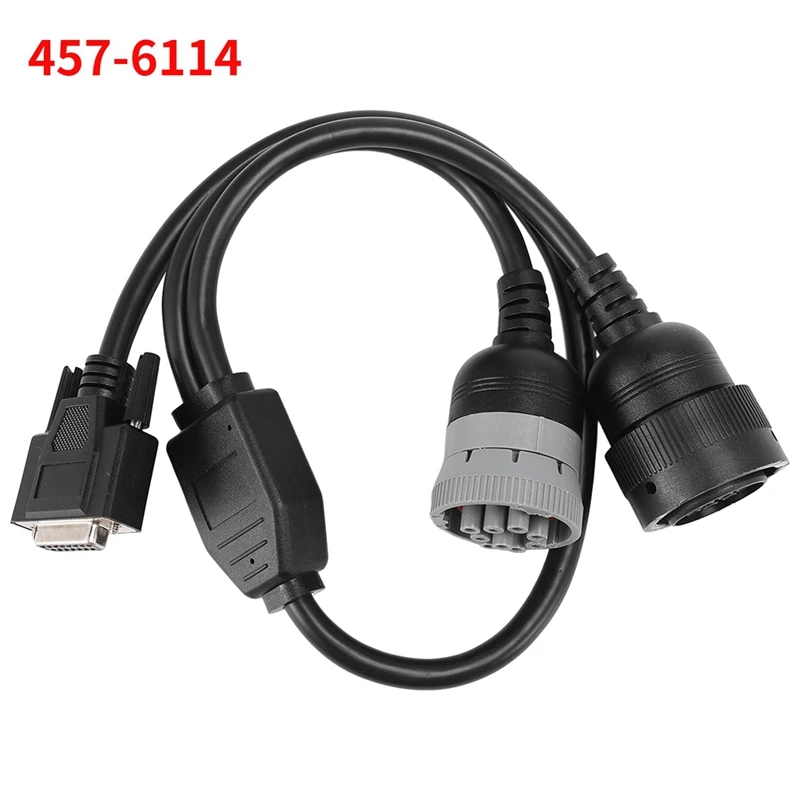 9Pin & 14 Pin Excavator Split Connect CA3 Service Cable Comm Diagnostic Adapter For CAT ET-3 457-6114 317-7485 Spare Parts