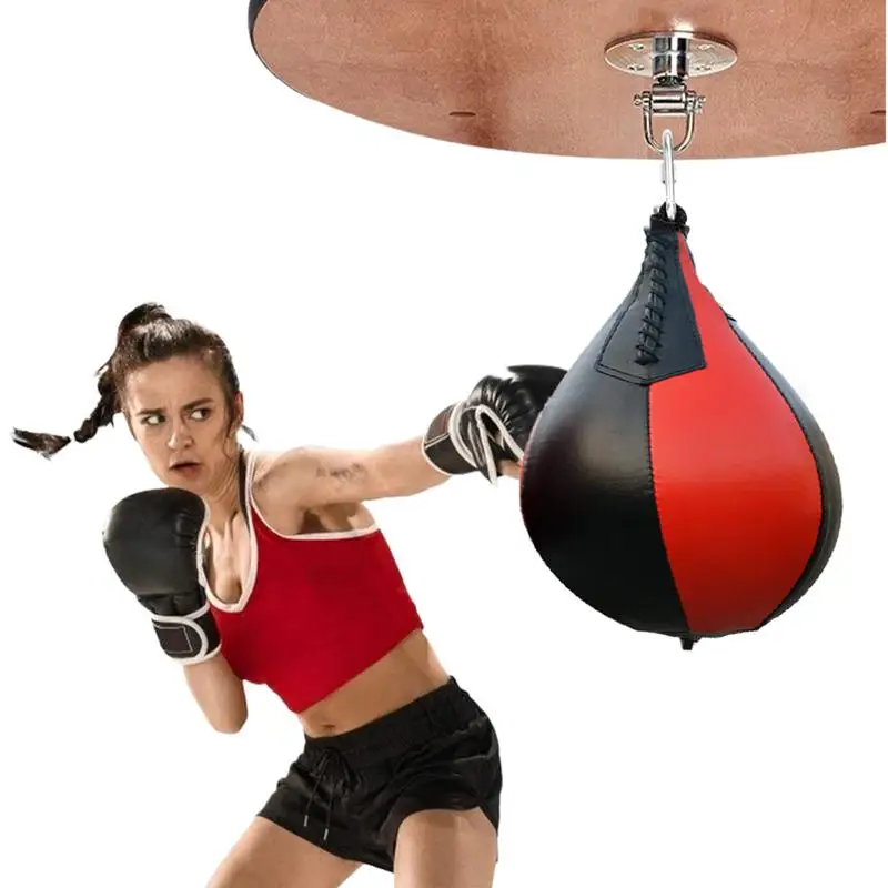 Balle de vitesse en forme de formage avec sac de frappe, fitness, combat rapide, Ac12, accessoires de boxe