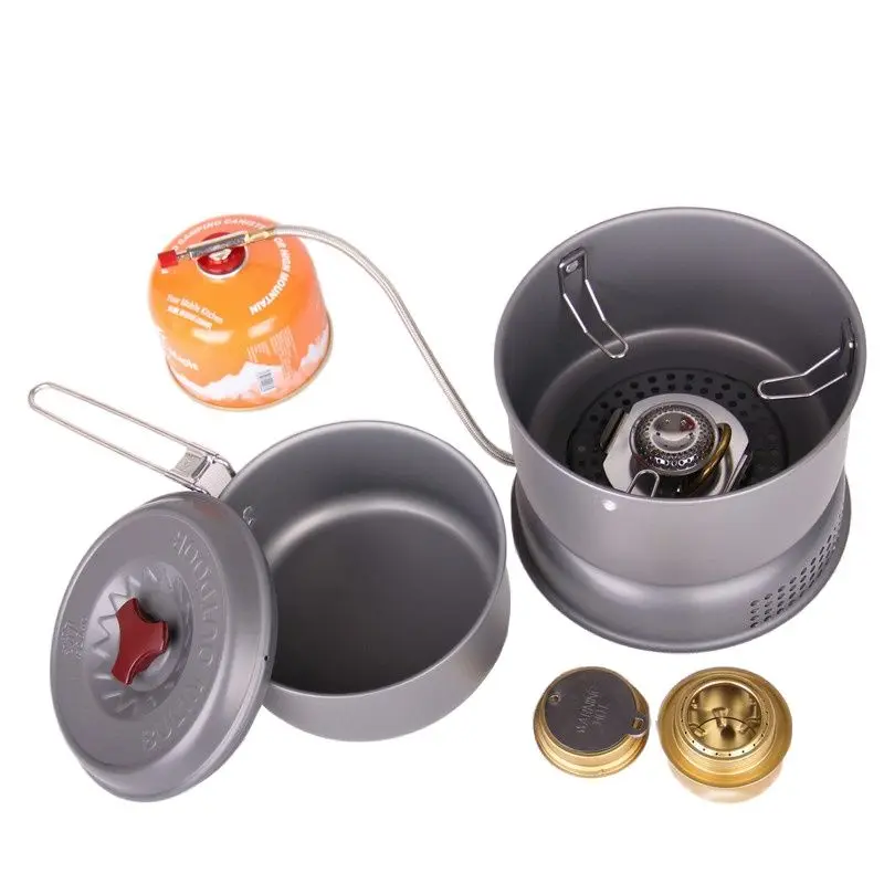 conjunto de panelas de fogao de acampamento conjunto de panela de cozinha bulin combine grupo bl100 q1 01