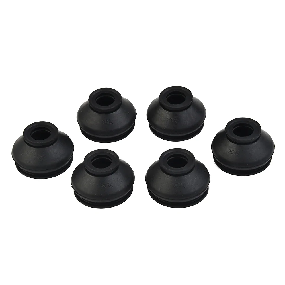 6 Pcs Car 13 23 30 Rubber Tie Rod End And Ball Joint Dust Boots Cover Universal Ball Joint Boot Replacement Accessories