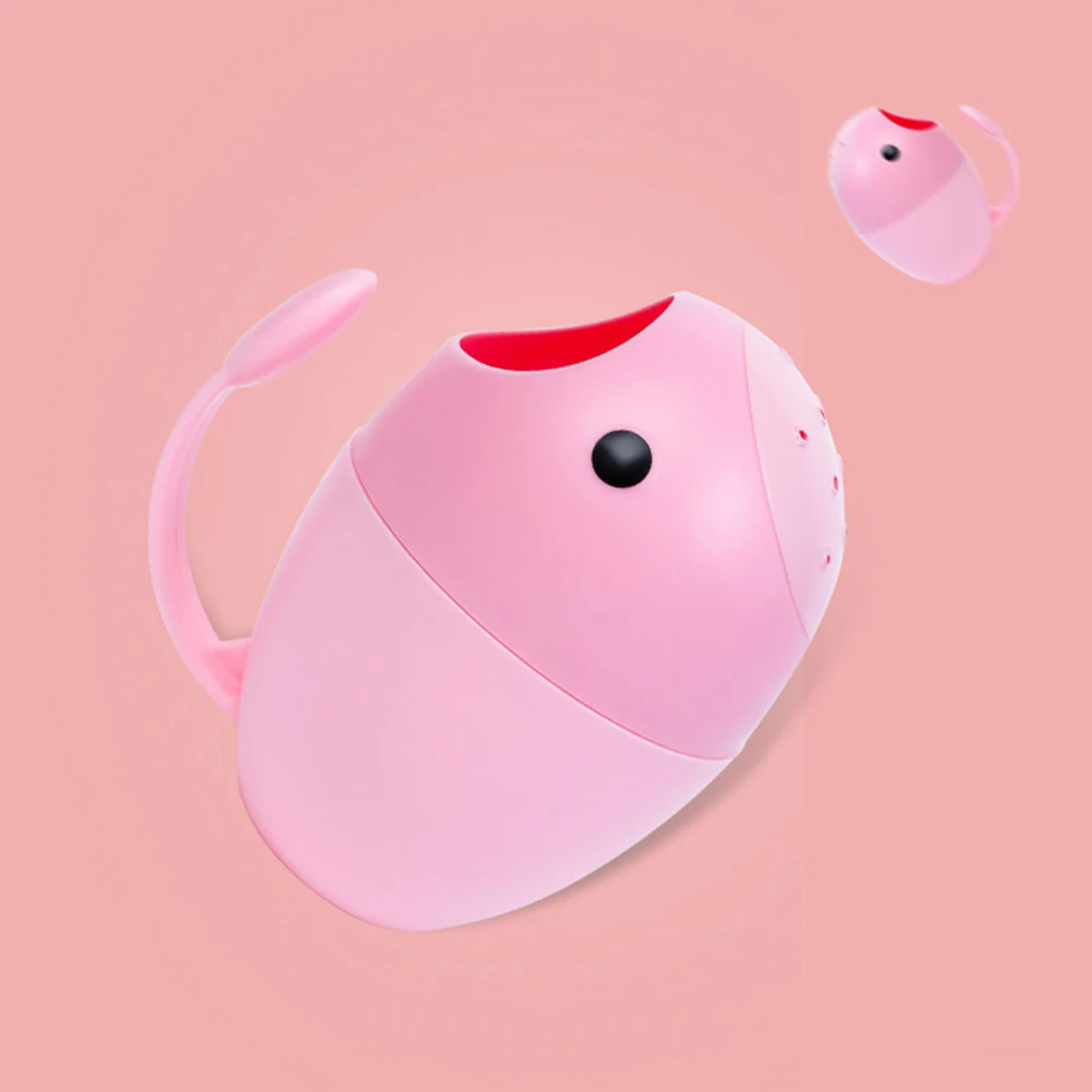 

Bath Water Cup for Kids Wash Hair Head Toddler Baby Shower Spoon Cute Egg Shape Eco Friendly Safe Bathing Multi Purpose Toy