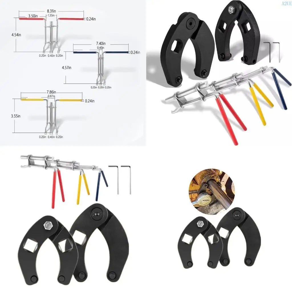 Conjunto instalação vedação A2UE Conjunto reparo eficiente para equipamentos agrícolas