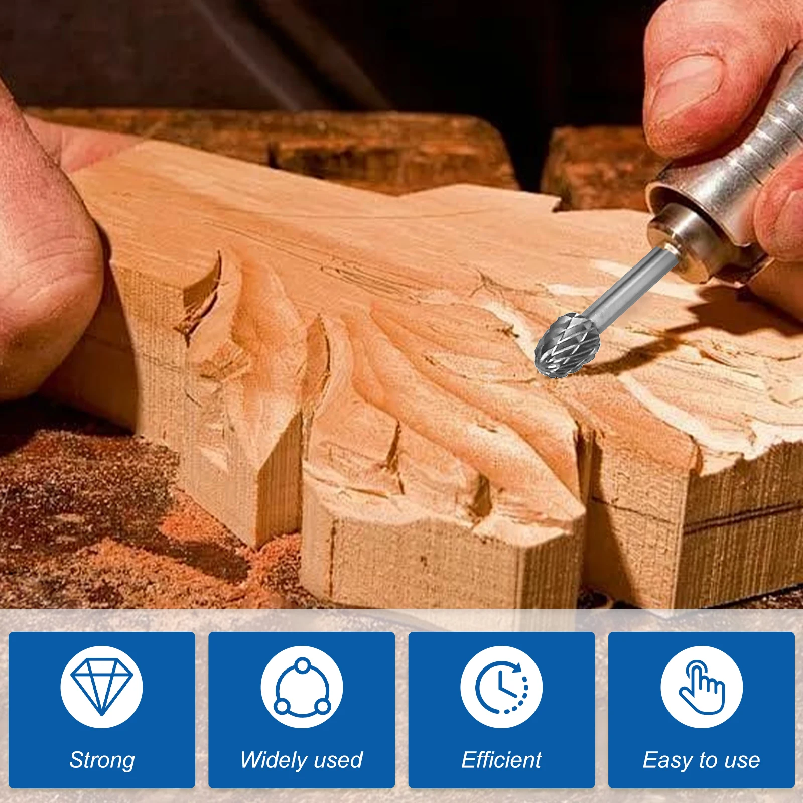 40 pz 3-6mm Teste di Rettifica Diamantate Mini Bit Per Utensile Trapano Rotante Bava Accessori di Rettifica Gambo Kit di Strumenti Strumento Abrasivo