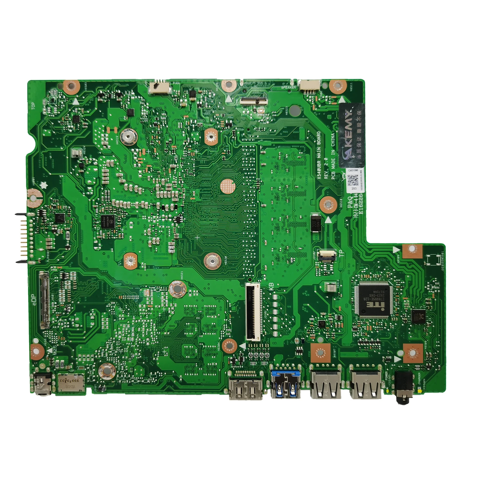 Motherboard Laptop X540UA, untuk ASUS X540UAR X540UV A540U F540U X500U K540U X543U P540U R540U Mainbaord i3 i5 i7 0G/4G/8G-RAM