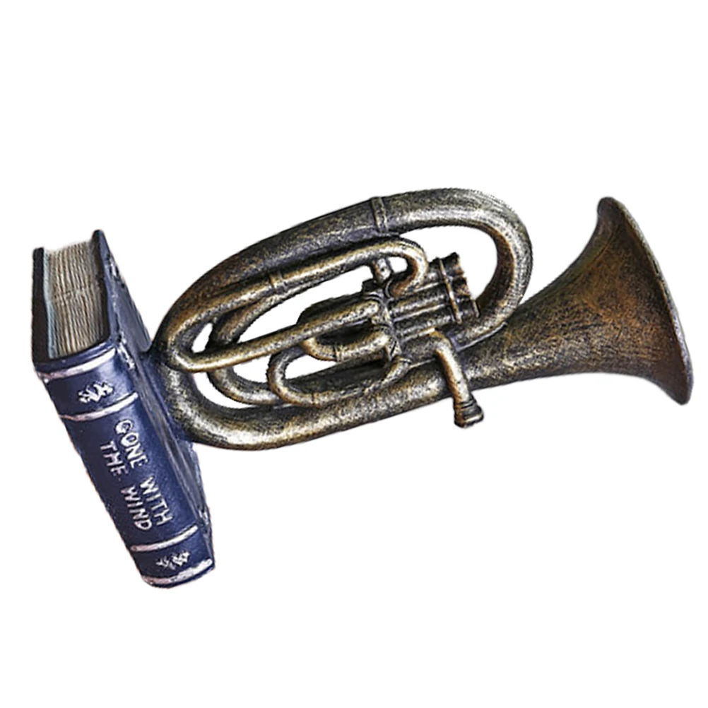 

Retro Resin Decorations Vintage Ornaments Musical Instruments Craft Home Office Eco Friendly Figurines Miniatures
