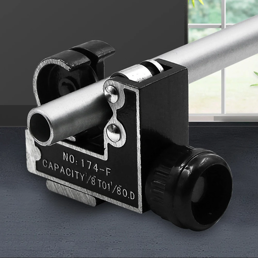 Couteau de coupe de Tube de Type C de 3 à 28MM pour couper des tuyaux en cuivre de 1/8 à 1-1/8 pouces, tuyau en plastique, conception à Double roulement, Mini petit coupe-Tube