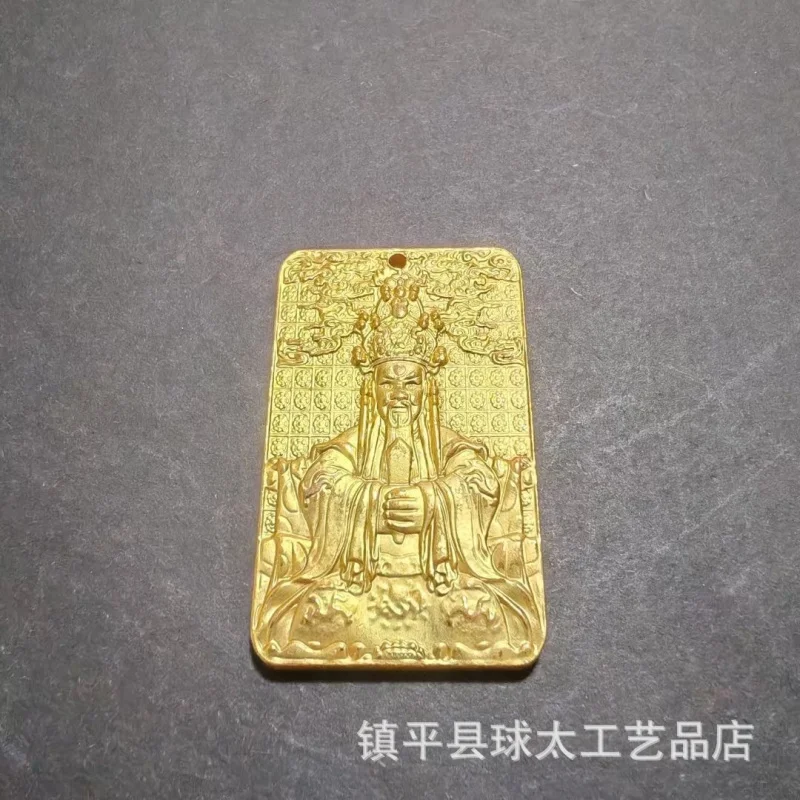 النحاس Wutai جبل Wuye قلادة قلادة ثلاثية الأبعاد الإغاثة Wuye صورة المحمولة تميمة قلادة