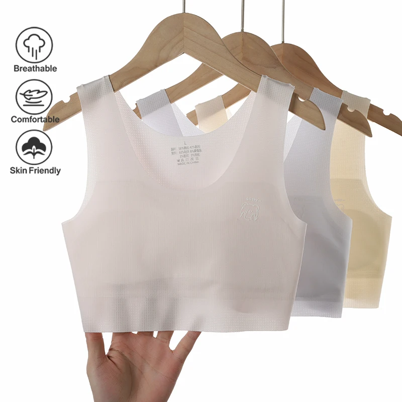 Untouched girls' underwear 10-14 years old girls' bras 12 children's developmental stage 1 elementary school student vest