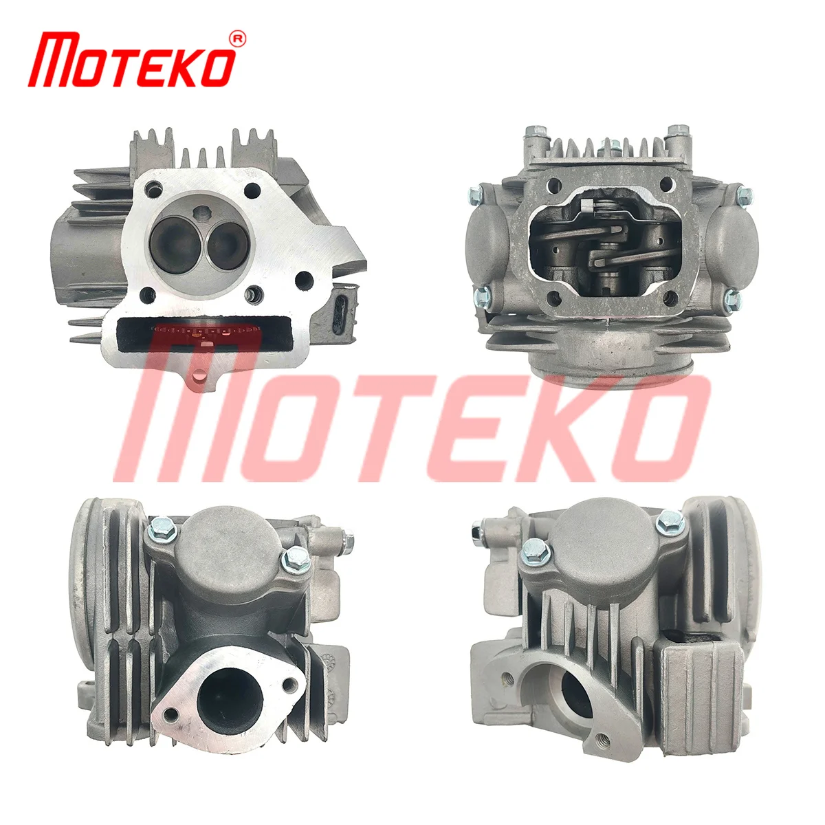 BX18050116 C125 ATV125 125CC 54MM BORE CYLINDER HEAD COMP WITH VALVES FOR 4T ENGINE 4T CHINESE CUBS ATV POCKET CROSS DIRT BIKE