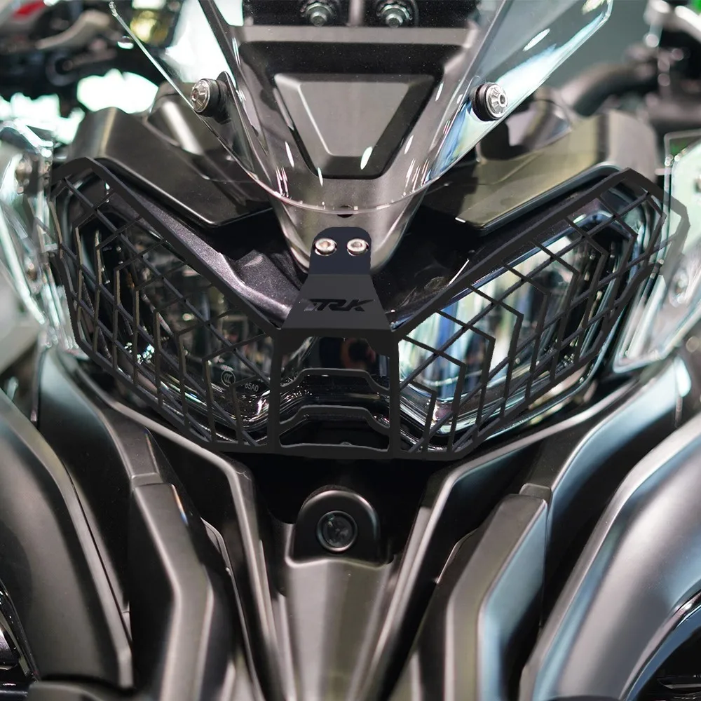

TRK 702 X Motorcycle Accessories Headlight Grille Guard Cover Grill Protector For BENELLI TRK 702 TRK702X TRK702 X 2022 2023