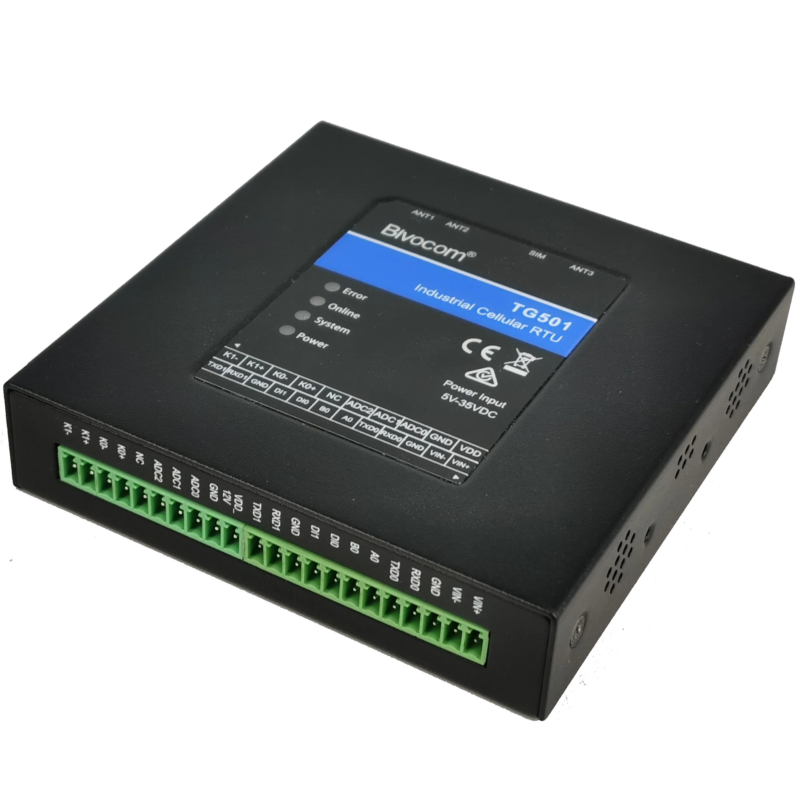 4G Mini RTU With RS232, RS485, Modbus, MQTT, TCP/UDP For Weather Sensor/ Flow Meter/PLC/ Water Pump Modbus MQTT