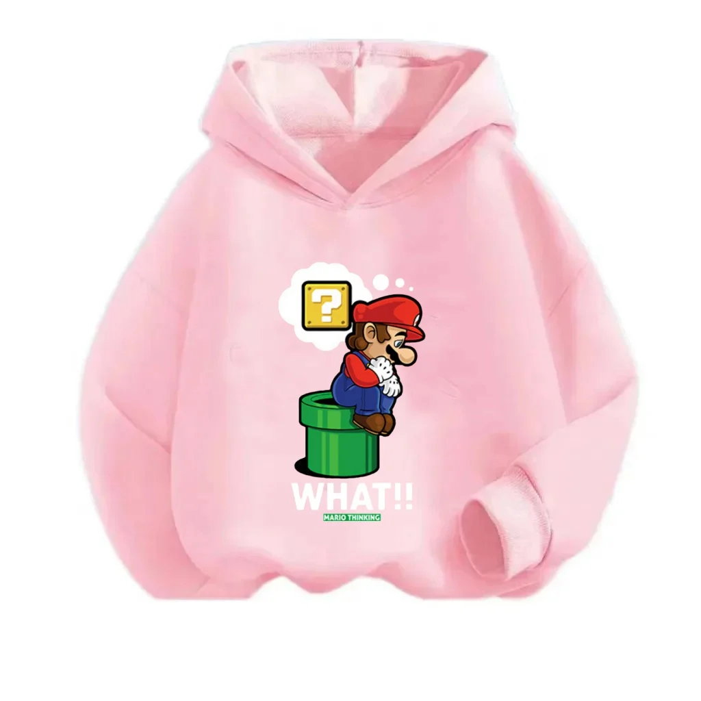 

Handsome Hoodie Leisure Tops Handsome Leisure Trend Hoodie 2025 New Super Mario Trendy Hoodie Tops Long Sleeved Sweatshirt
