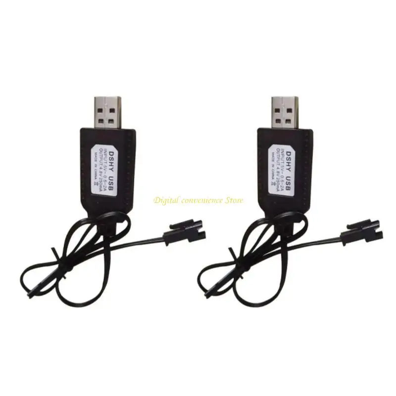 

97qa 2pieces 4,8 В USB -зарядка Cable SM2.0 2P разъемы 4,8 В 250 мА выработка для транспортных средств