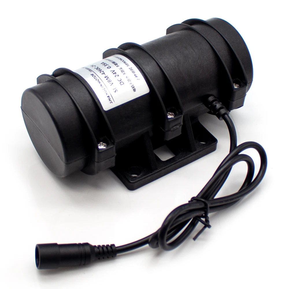 

DC 24V Vibrating Motor Engine Massage Bed Truck Driving Warning Motor Industry Strong Vibration Screen Vibration Motor 2800RPM