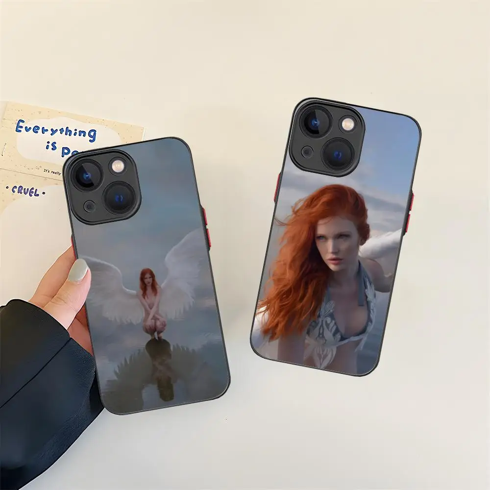 

Чехол для мобильного телефона Angelina Michelle для iPhone 17, 16, 15, 14, 13, 12, 11 X XR XS 8 7 Air Pro Max Plus, мини-силиконовый чехол