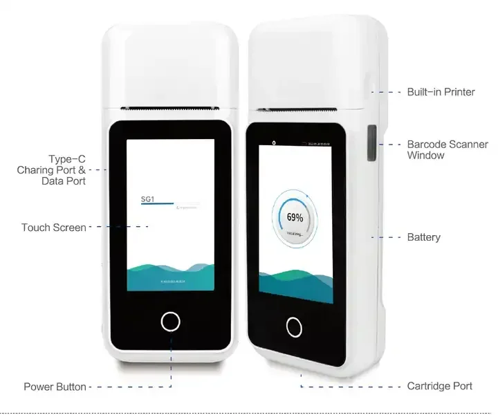 Portable Handheld Clinic whole   electrolyte analyzer multi-parameter tester for home and hospital