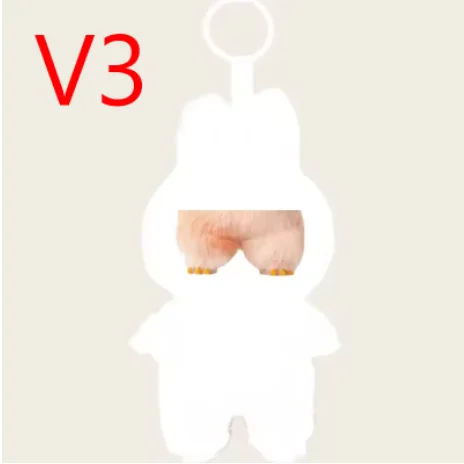 المبيعات الساخنة Kawaii الوحش لافوفو صندوق أعمى سلسلة بولي كلوريد الفينيل معكرون قلادة الفينيل دمية مفاجأة صندوق المفاتيح هدية عيد ميلاد