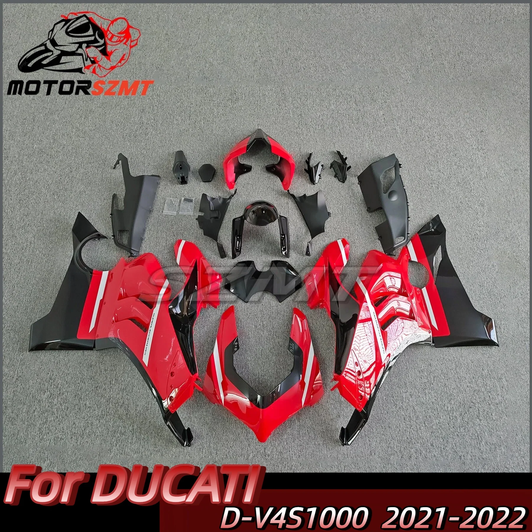 Motorcycle Fairing Kits For DUCATI Panigale V4 V4S V4R 2021-2022 Motor Fender Chain Guard Exhaust Parts