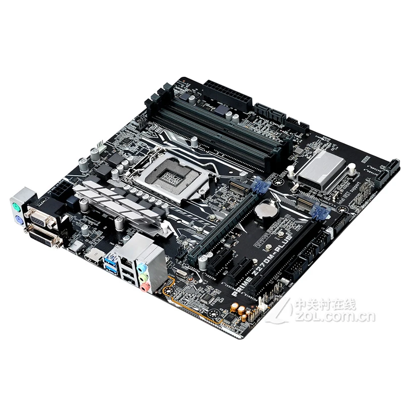 For PRIME Z270M-PLUS Motherboards LGA 1151 DDR4 64GB M-ATX Intel Z270 Overclocking Desktop Mainboard M.2 NVME SATA III