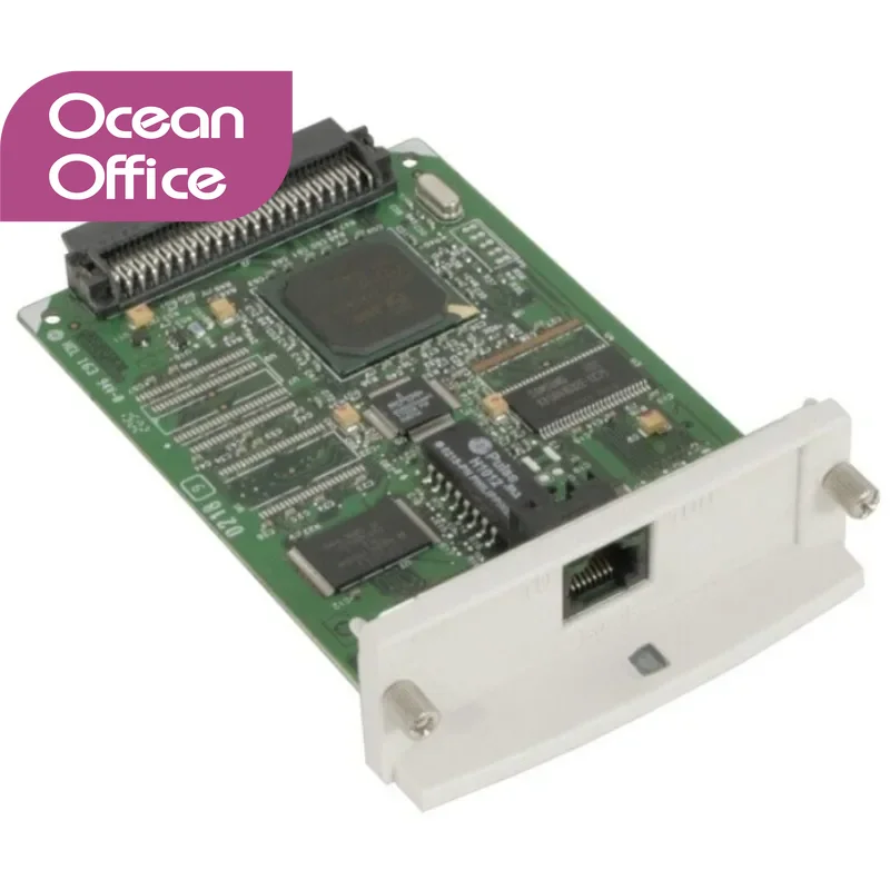 بطاقة شبكة خادم الطباعة الداخلي Ethernet J6057A 10/100tx لبطاقة شبكة HP 500 510 hp 615N وطابعة DesignJet Plotter #2