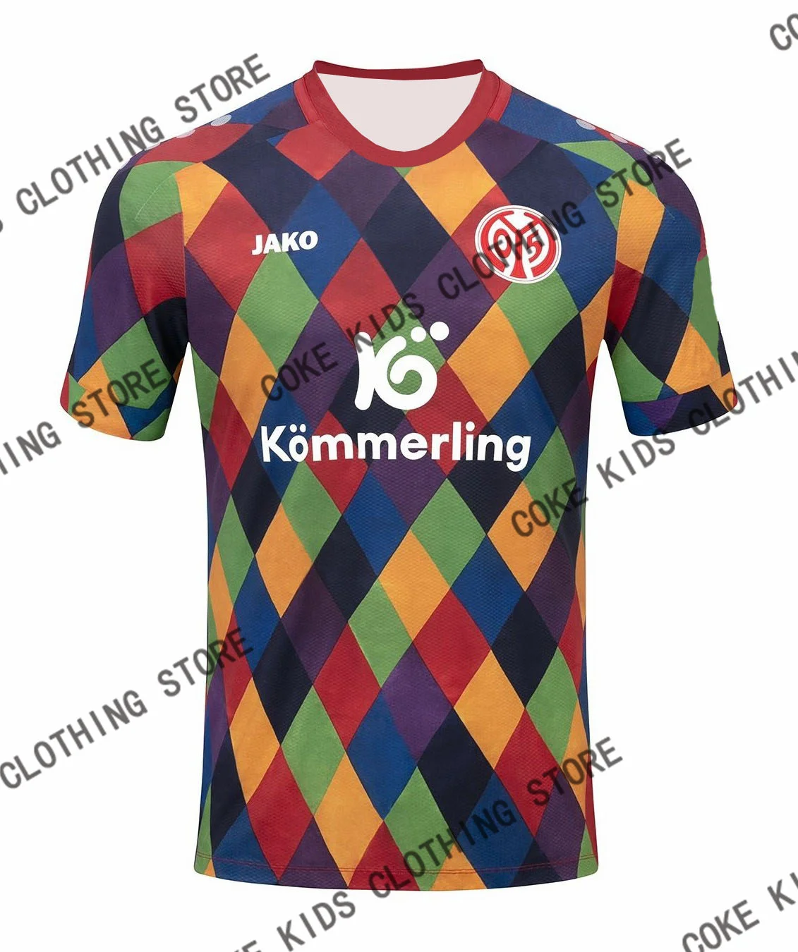 2025 New Fsv Mainz Football Jersey 3d Print Adults Kids Summer Sports Soccer Carnival Tees Quick-Dry Short Sleeve Tops Clothing