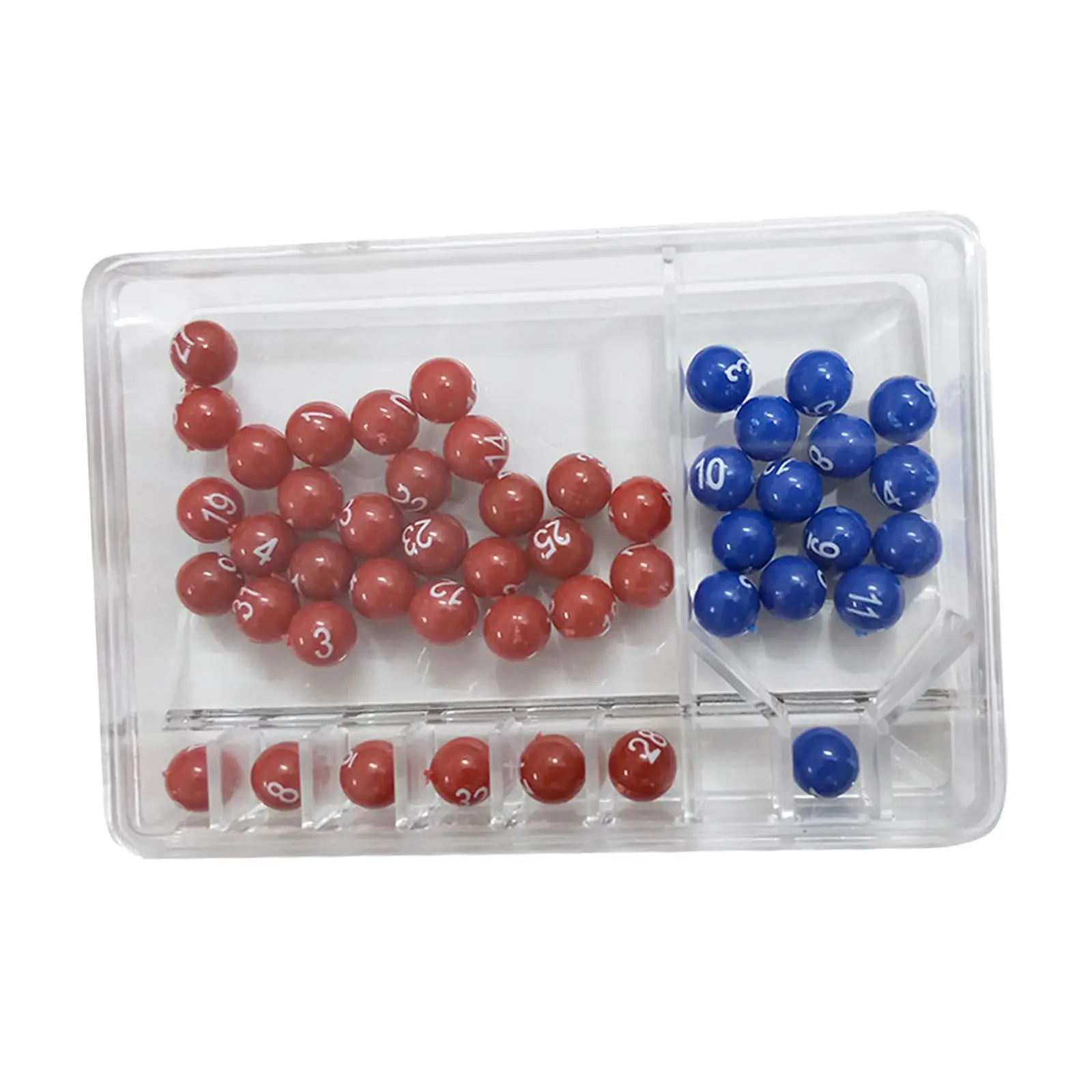 Portable Cage Balls Little Number Raffle Balls Lucky Game Entertainment Lottery