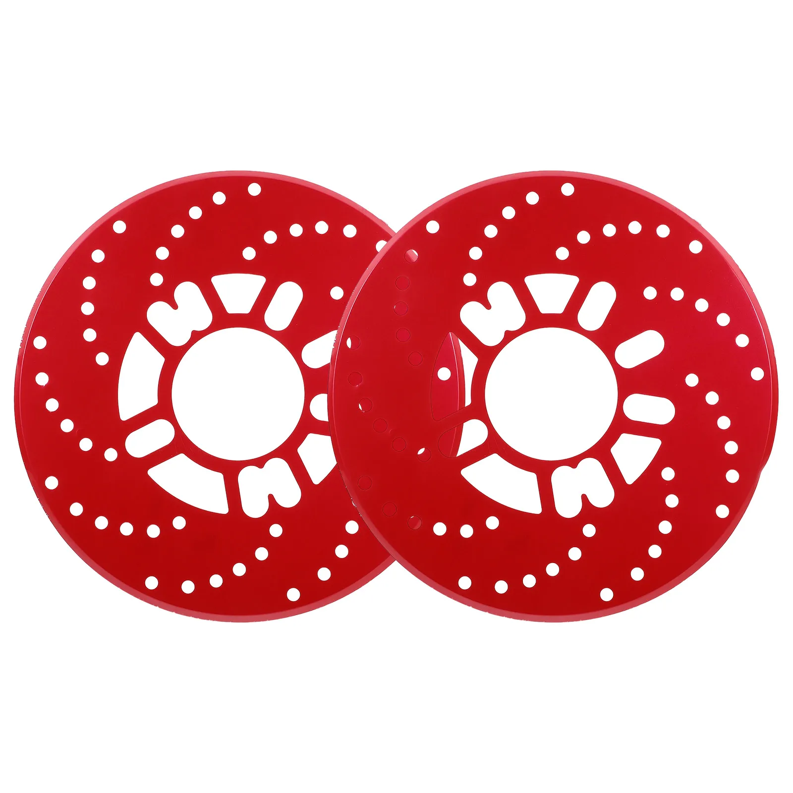 

Red Car Brake Disc Decorative Piece Universal Modification Accessory Aluminum Alloy Disc Cover Replacement Parts Bike