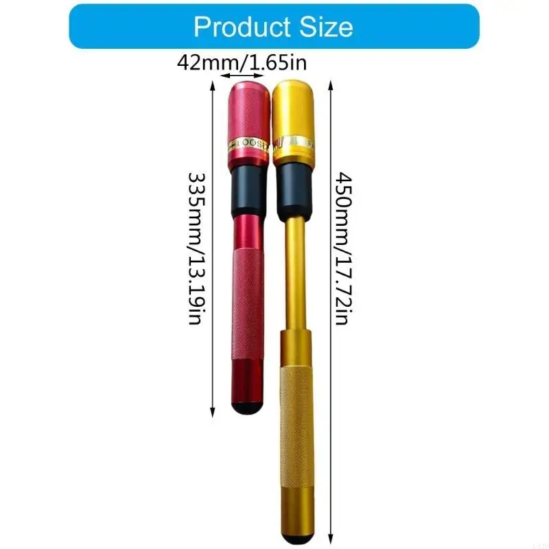 Billiard Telescopic Extension Cue Aluminium Alloy Light Weight Telescopic Pool Cue Extension for Snooker Cue Extension