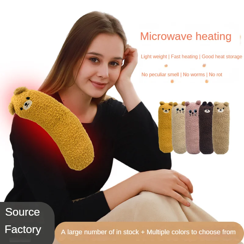 

Microwave Oven Heating Plush Doll Cute Heating Doll Pillow Pad Hot Compress Ceramsite Filling Menstrual Cramp Period Pain Relief