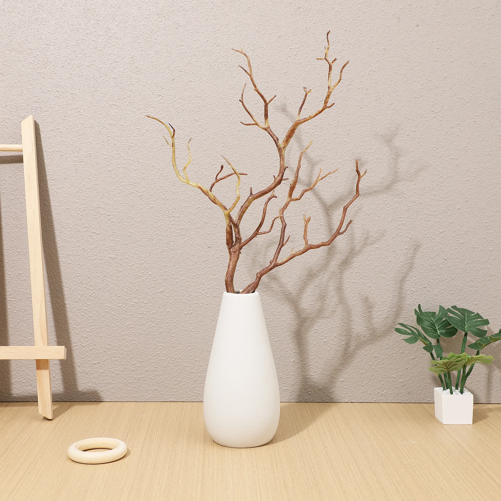 

6Pcs Artificial Tree Branches Lifelike Faux Dried Stems for Home Decor Vase Fillers Wedding Party Crafts Artificial Branches