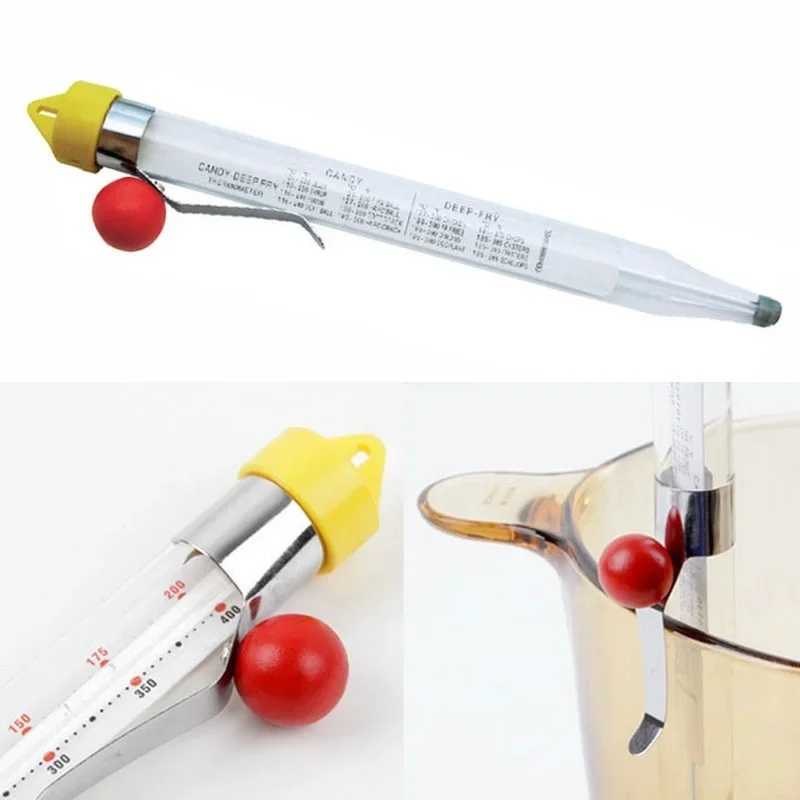 Non-mercury Food-safe Kitchen Temperature Read Stick Thermometer Cooking Jam Sugar Candy