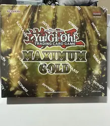 YuGiOh Maximum Gold Box Trading Card Game - FACTORY SEALED