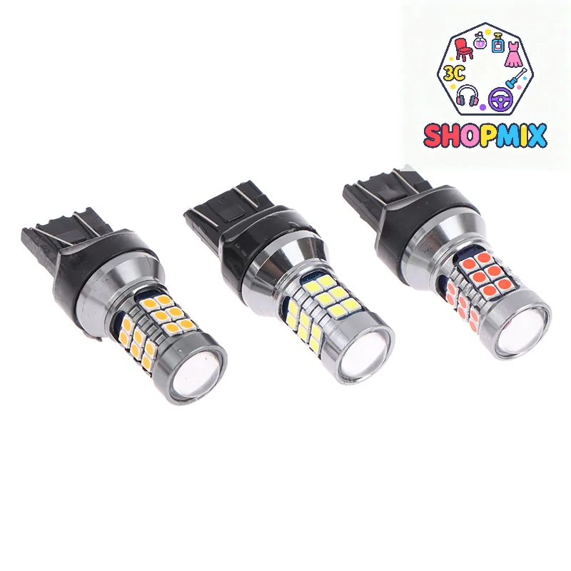 

T20 LED 7440 7443 Led WY21W W21W Led Bulbs Car LED Bulbs Signal Lamp T20 27SMD 3030 Backup Brake Reverse Parking Lamp