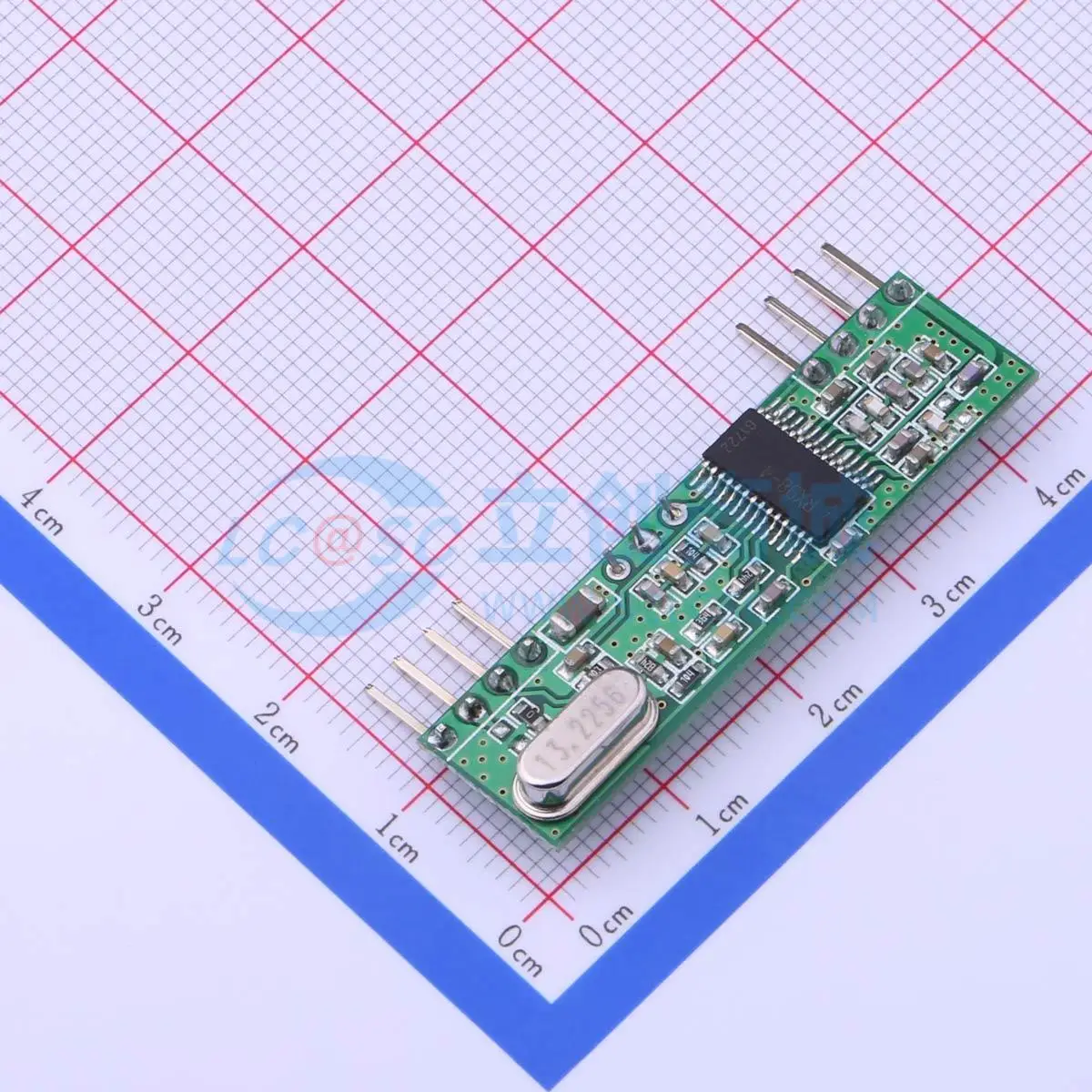4pcs DL-RX98H-433M SMD 11.5x43mm receiver 433.92MHz ASK RF Wireless Communication Module for Smart Home System