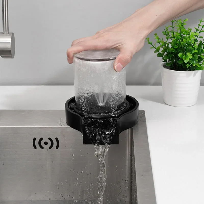 

Мойка для чашек, раковина, барная стойка, пресс-тип, автоматическая мойка высокого давления, машина для приготовления чашек, магазин кофе и чая с молоком, домашнее кухонное использование