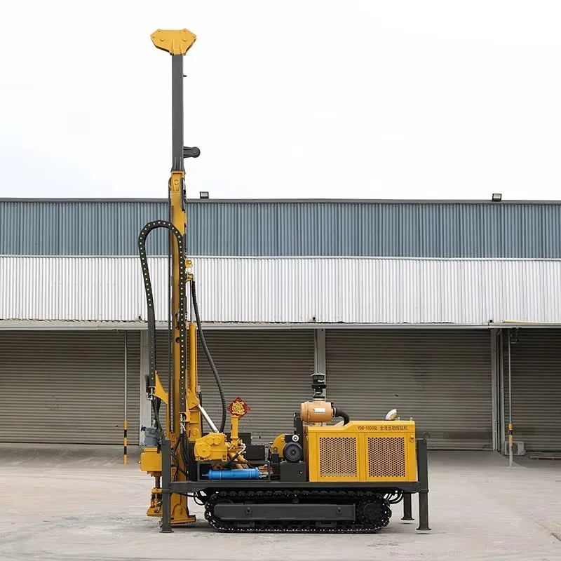 Full Hydraulic Crawler Core Drilling Rig 430m Depth Gold Mining Geological Exploration Core Drill Machine