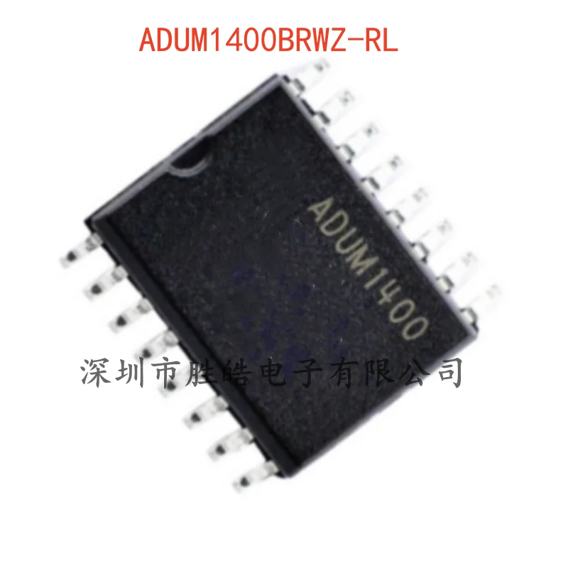 

(2PCS) NEW ADUM1400BRWZ-RL Four-Channel Digital Isolator Chip SOIC-16 ADUM1400BRWZ Integrated Circuit