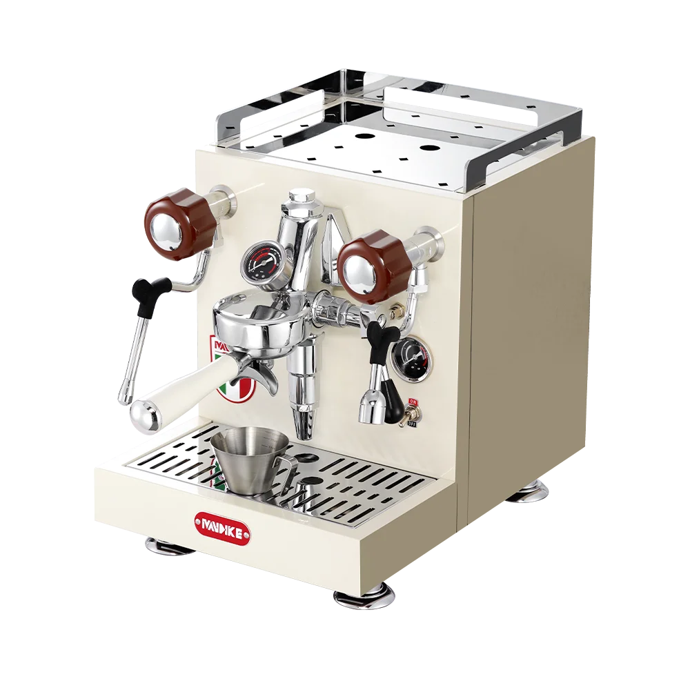 

MDK MC-6 Semi-Automatic Coffee Machine Hot Water System Electric For Hotels Household Car RV Use Rosewood Commercial Version