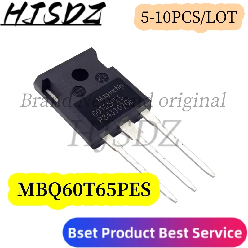 5PCS-10PCS/LOT Transistor IGBT ORIGINAL MBQ60T65PES TO-100% 60T65PES TO247 MBQ60T65PESTH 60A 247V, 650 nuevo