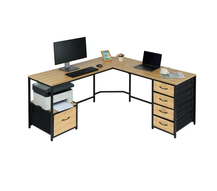

！@Combohome New Design Office Furniture Executive Office Desk Manager L Shape Furniture Work Table