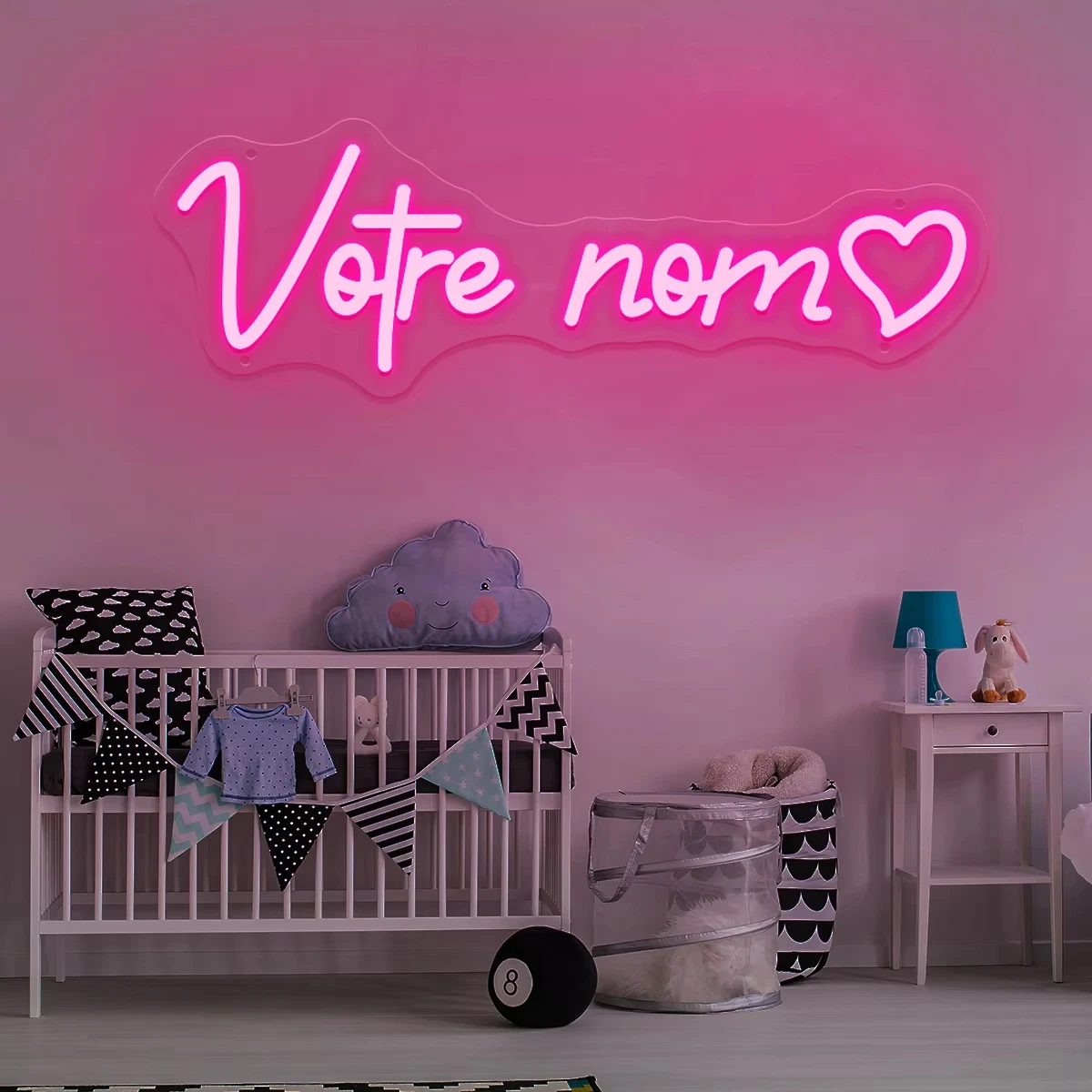 

Custom Neon Sign Personalized Neon LED Signs USB Multi Font Color Selection Can be used for bedroom study wall decoration lights