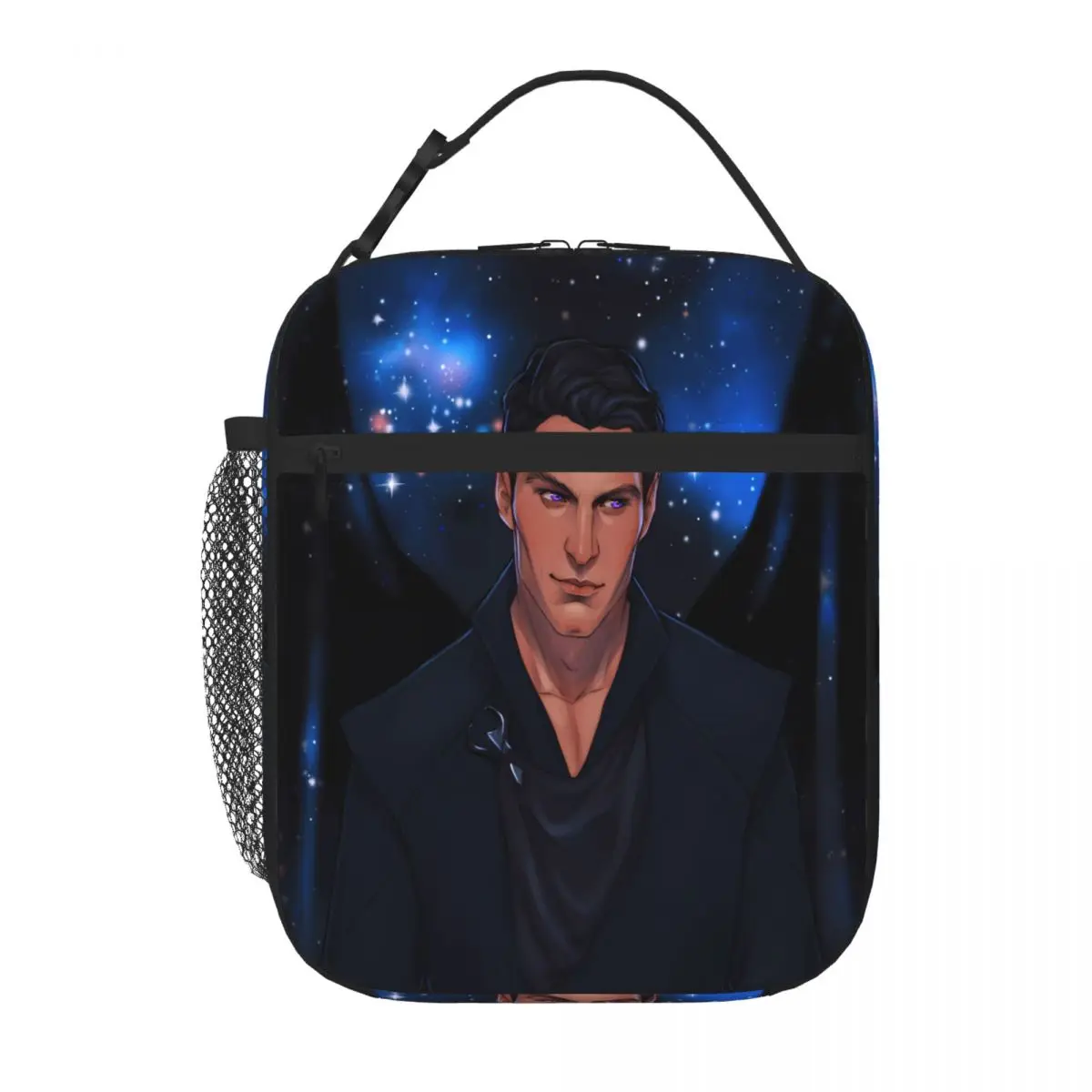 Bestselling Rhysand Decorative Three Compartment Shoulder Lunch Bag Beach Outing Thermal Lunch Bag